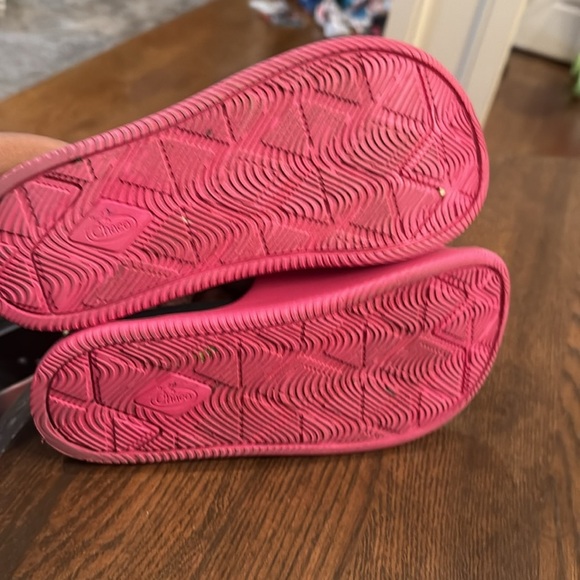 EUC Chaco Chillios Magenta Pink Slides Women’s Sz 7 - Picture 5 of 6
